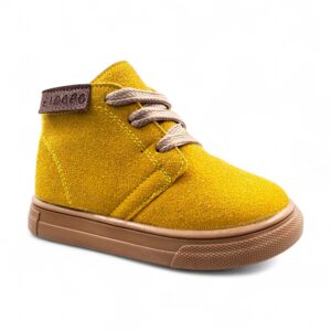 Ghete piele ecologica Classy Yellow