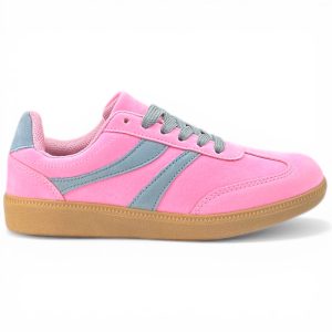 Pantofi sport copii Club Light pink-adidasi copii cu deschidere larga
